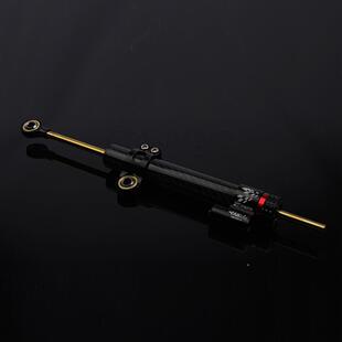 加长摩车托车钛尺通用改装把碳纤维调阻342mm长尼杆可方向尼稳阻