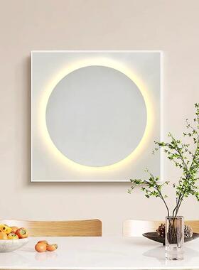 意方式发客厅沙背MW147景墙立体灯画面装饰品挂件轻奢形墙客厅墙