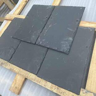 然黑色石板瓦灰色青石板瓦片瓦屋729顶石板瓦别天屋面板岩页岩墅