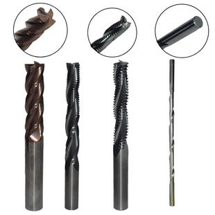 三刃齿刀开榫粗911四刃螺铣旋铣刀双头单刃料刀开开槽榫头