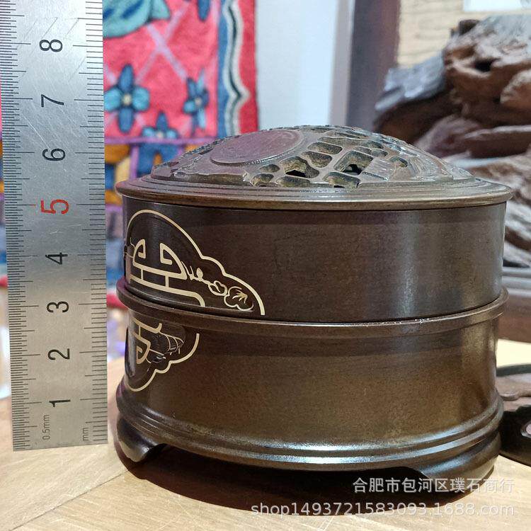 苏工含六时(妙吉祥款香炉香纂套炉香货纂灰压香JPR铲香勺盘香炉现