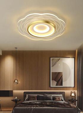 LED吸顶灯02纹5新款超薄条客2厅灯简约现室代94746家用卧书房照明