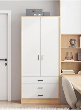 大衣家柜用卧室新款02柜3爆款简易小2户型儿童出租房用木FRF质收