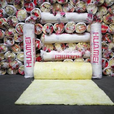 离5心音防玻璃棉卷毡0mm厚屋顶火大棚厂房墙体屋面保361温防火吸