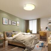 间le吸顶灯卧灯温馨浪漫时d尚创953意圆形灯具房灯室简约现代书房