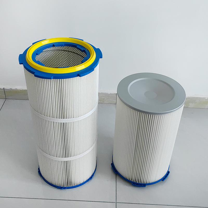 快六耳滤筒工业除尘滤芯喷砂机抛HON丸机静电喷涂塑喷等拆离子切