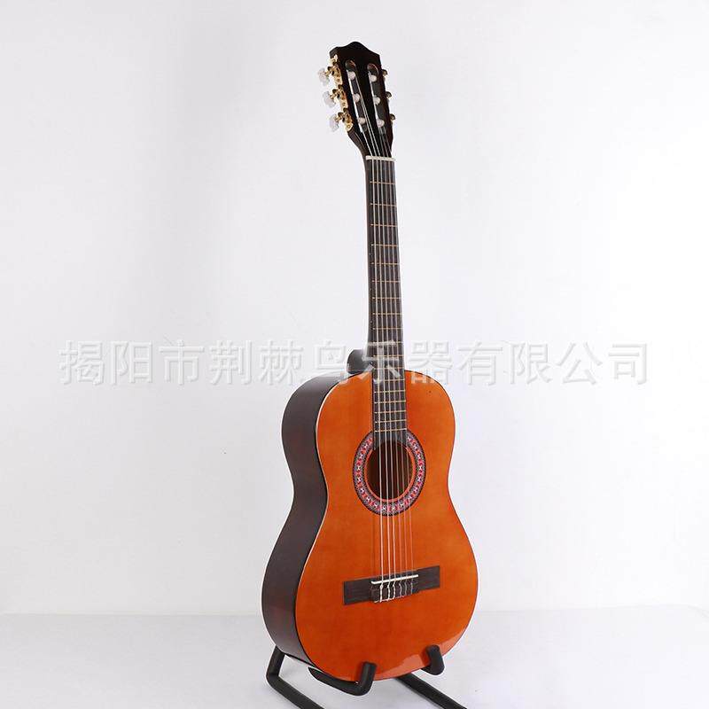 32寸3寸3寸639寸云杉木亮初光学者学生古典吉他木吉他guitar厂TH-