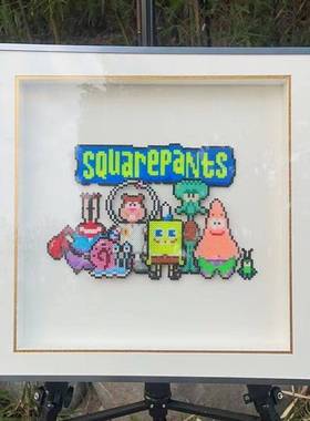 tuftin地毯画干中花画石头XUP专用g中空相框空相画框镂空