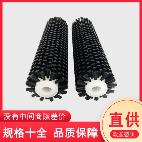 工厂直供毛刷辊 毛刷滚轮 玻璃清洗机毛刷 抛光除尘毛刷辊 毛刷棍