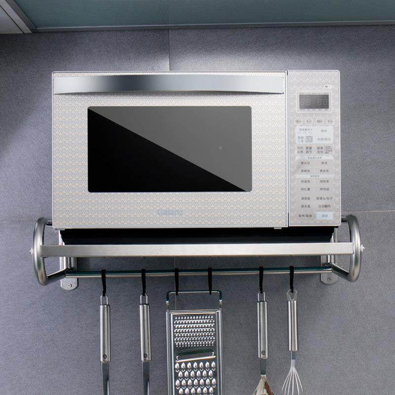 U厨型不钢加锈AQY厚微波炉置物架五房金壁挂墙式烤箱架子,厨房/烹饪用具,抹布架/厨房清洁收纳架,淘宝优惠券,粉丝福利购,淘宝优惠卷