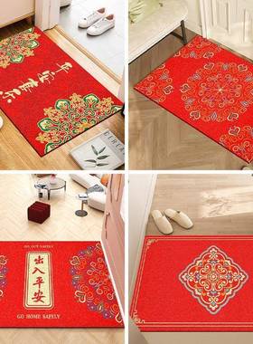 tj#fgy$*入户地垫p丝vc圈家玄关地毯门口进门可裁剪防滑出门入平
