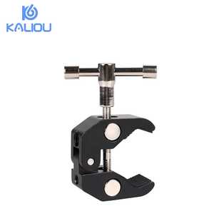 魔术手臂蟹钳夹 铝合金万用夹头大号蟹钳夹 监视器夹头摄影大力夹