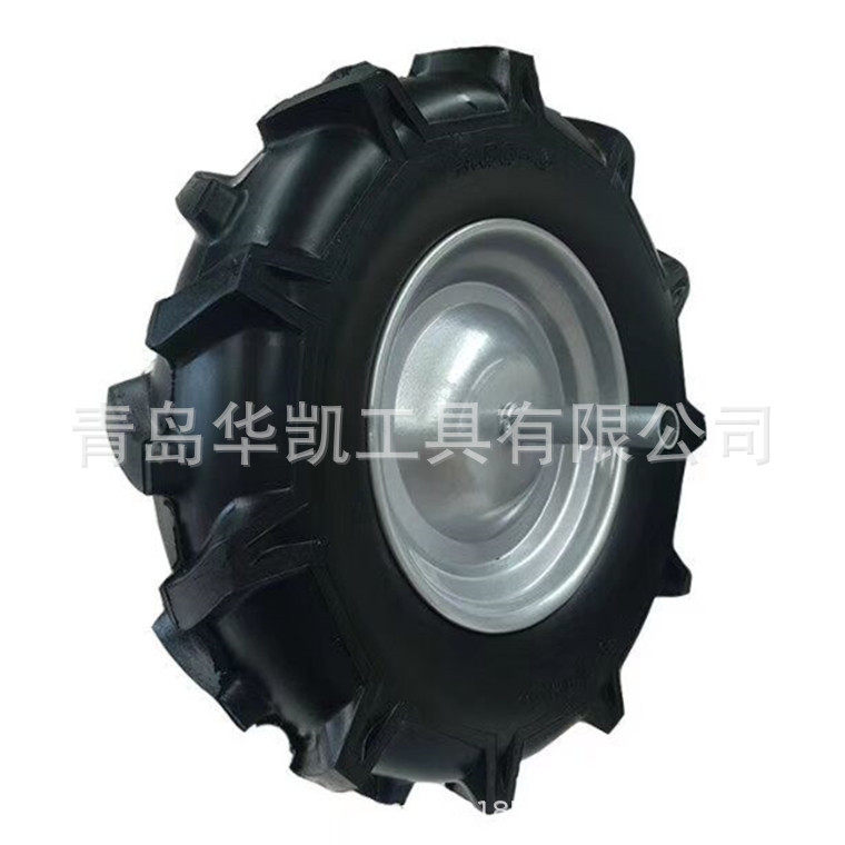 4.80/4.00-8pu发泡轮16寸4.80/4.00-8微耕机旋耕机农用实心轮子