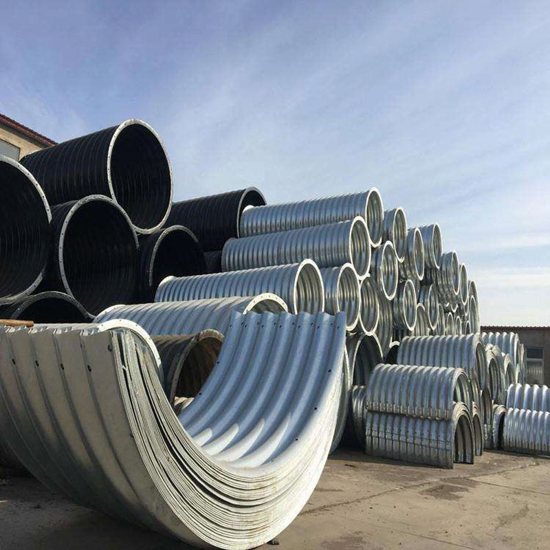 青海桥梁隧道钢波纹管整装拼装大口径波纹管涵路基排污排水涵洞管