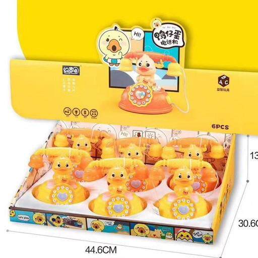 具童复古卡电话早教故事784机仿真电话机通女孩过家儿家玩仿真