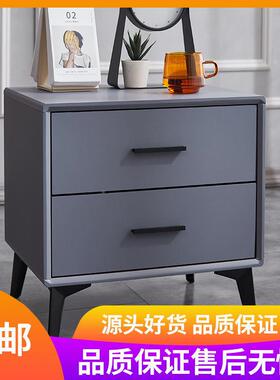 儿童床家头柜男孩床头掌柜卧RBP岩室用超窄板明珠上高款新款简约