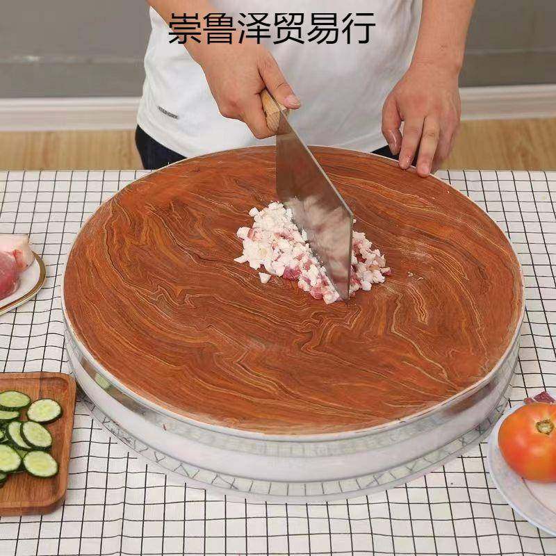 红木养菜墩圆加厚商墩用家用免保双崇鲁j234面剁骨酒店整木柳加厚