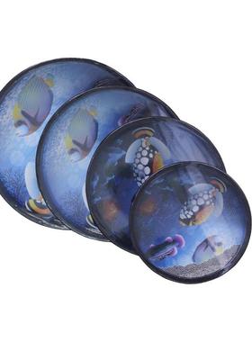 海洋鼓奥尔夫打击器LLR海浪鼓乐鼓410/12/1/1寸6手鼓幼儿园乐器