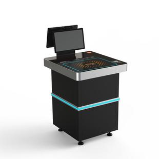 1.6寸智慧食堂RFID 654迷你结算食台双面5触控堂速结算快 智盘