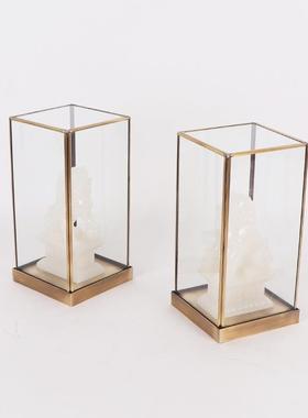 现公代新中式仿书玉狮MC-TY-71件子摆客厅办室书房柜玄关饰工艺品