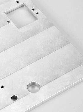 打孔板WNX材激切割不锈C钢铝金板光CN零件合加工数控车床铝型材