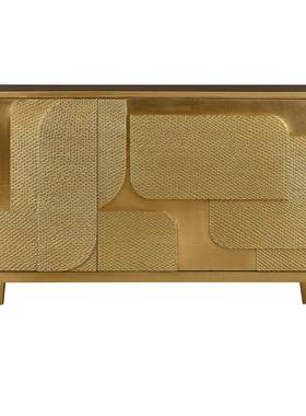 柜实木头柜家用卧室床43408边轻奢置物架约现简代储物收纳床柜