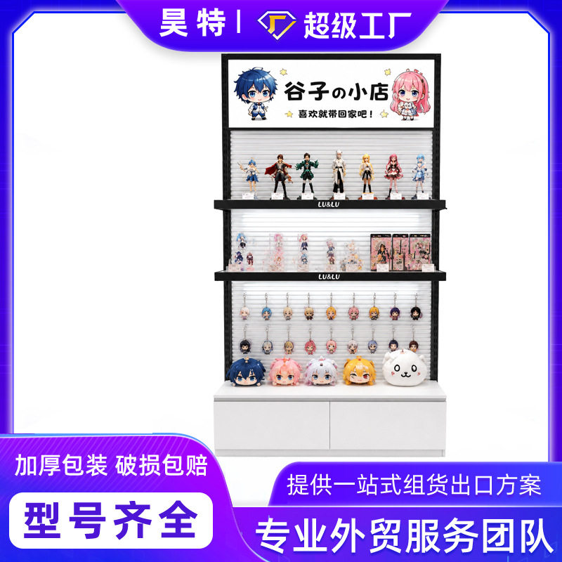 超市货架靠墙加厚槽背板货架单面商超文具店便利店超市货架展示架