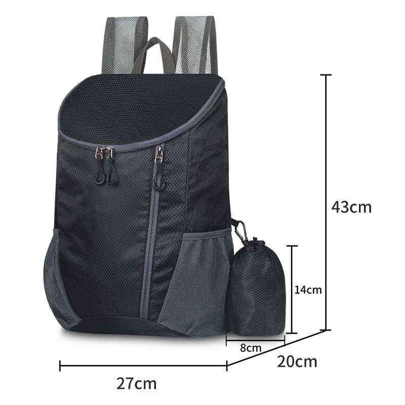 防外水户登山包双背包男女皮肤528#包超轻折可叠大容量便肩携旅行