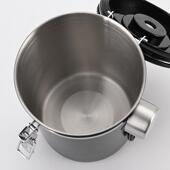 开窗咖啡密封罐咖啡豆保款 存罐带日轮不锈期向钢单排气510储存罐