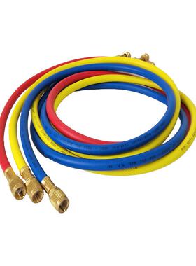 森空调12473加氟管R鸿410冷媒雪种三色加液管制冷充氟精密空管调