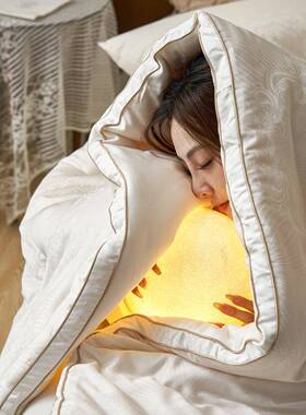 Maina超暖羊绒大豆被春秋芯被高端A类儿童h学被生单双人地暖澳洲