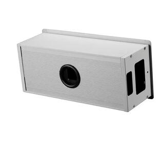 金饰龙公多功能铝合金穿线盒办台桌嵌1101入式线穿缓孔冲方形线盒