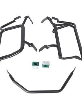 适用宝马F7GSF850G5S碳钢边架右箱躲排气0宝马F750管边铝合金边箱