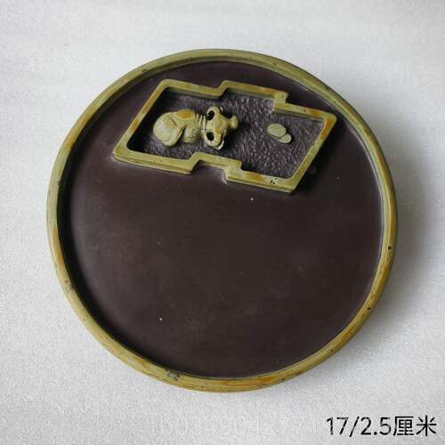 高档苴却砚攀枝文花房四宝家精美砚台大池实用厂直销手工雕歙刻砚