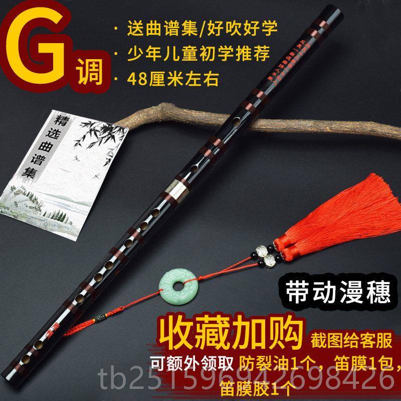 高档笛子魔道陈竹础笛乐器萧笛零基初学风专业情D横笛古E儿童F成