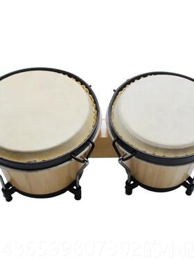 正品正品包戈邮6+7寸寸邦鼓非洲手鼓BONGO 奥尔儿夫童玩教具打击