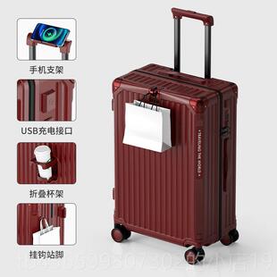 正品多功能行李箱女2025款拉杆箱生20寸小型登机旅箱新行箱学密码