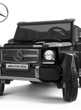 正品圣贝儿宾士车g儿童电动可坐大大双人宝人宝遥控越野车玩具车2