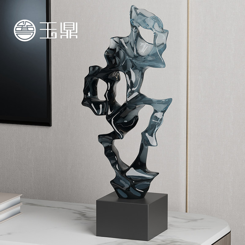 太湖石雕塑摆件乔迁新居礼物客厅玄关酒柜装饰品简约抽象工艺礼品,家居饰品,装饰摆件,淘宝优惠券,粉丝福利购,淘宝优惠卷