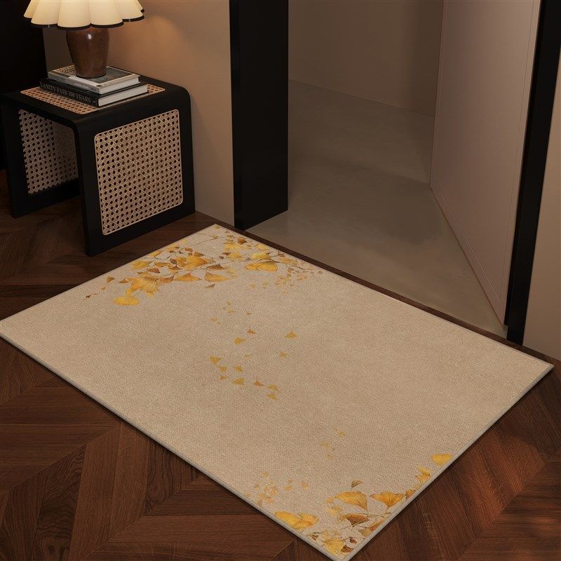 入户地垫新中式入户门垫防滑耐脏脚垫进门垫客厅玄关走廊定制地毯