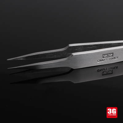 3G模型田宫工具辅料专用精密不锈钢直头弯头镊子夹子74047-74048