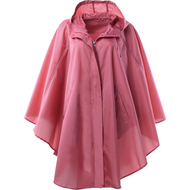 时尚日韩风斗篷风衣雨衣薄款成人男女徒步骑车旅行背包玩水服外套