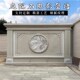 石雕影壁墙照壁大理石壁画中式 饰别墅背景墙浮雕屏风摆件 庭院装