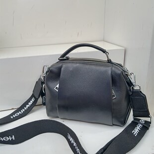 头层牛皮女包包时尚真皮女包多隔层软皮休闲多用通勤手提包大容量