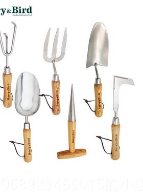 正品花小白园艺大大叉家用种铲花种松土挖掘堆肥菜工具Berry品Bir