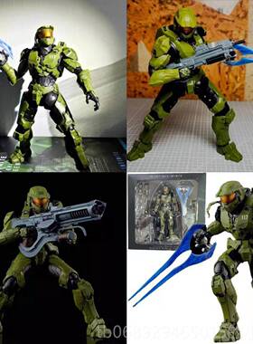 正品值千训练Hal娃o 5 Tempor Chang Ha盒lo Halo无限1/12可移动