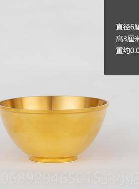 正品采购产品纯黄铜碗，，手艺品家居配件，，幸运工碗，家居配件