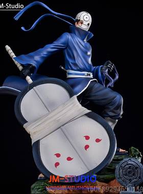 正品火影忍者K手办组合轮摆回宇收智波带土斑大型GACG模型藏景观