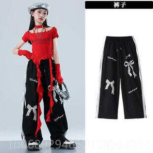 正品儿中童爵士舞表演服jzz潮服街舞服大童女a团风时百搭髦舞蹈演
