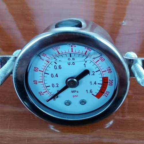 y50y60y100全不锈钢耐震压力表 Y 40带支架压力表 纯水机压力表